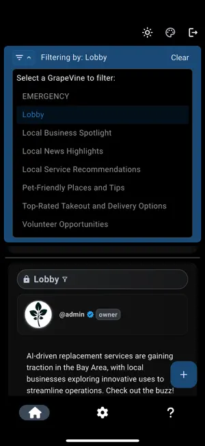 GrapeVine Social screenshot 3