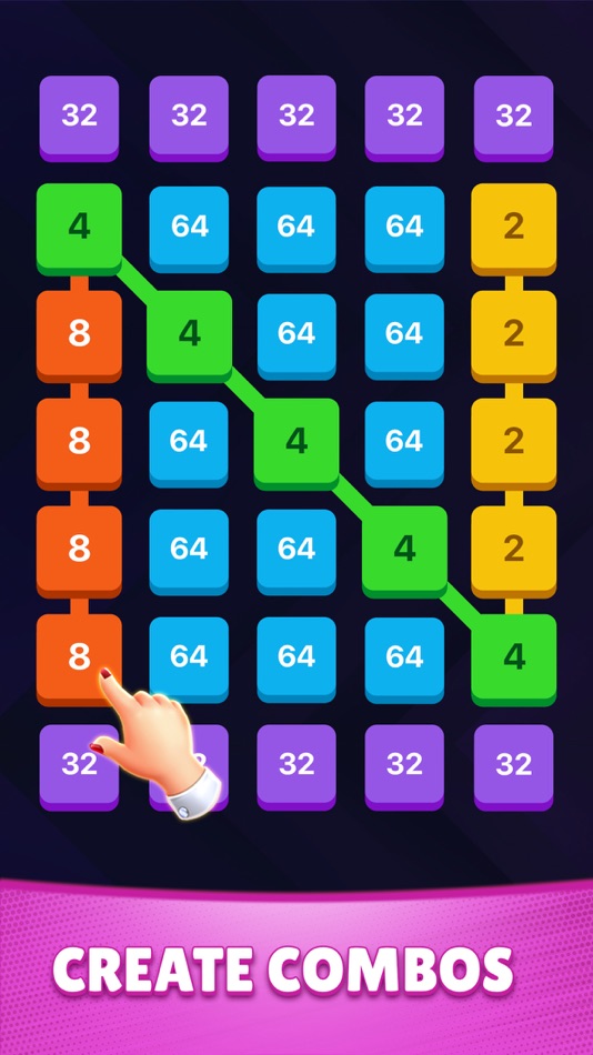 #2. 2244 Number Merge: Puzzle Game (iOS) โดย: Dreamland Games