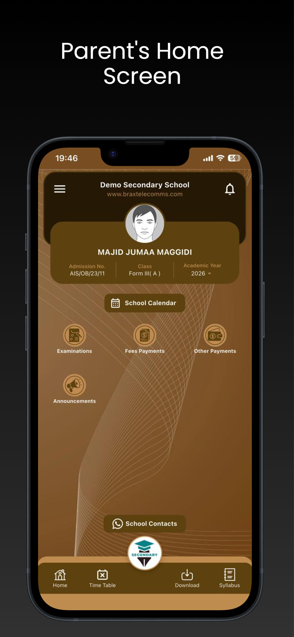 Inspire School (Parent) screenshot 3