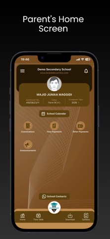Inspire School (Parent) iPhone screenshot