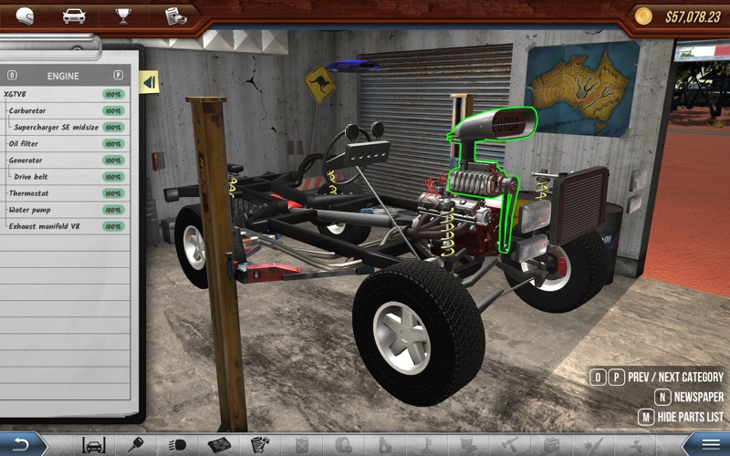 Revhead Garage Deluxe Screenshot