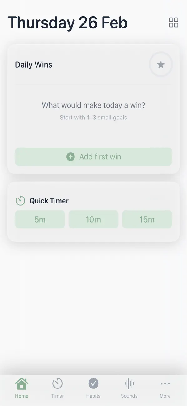 Screenshot #1 pour Anchor: Daily Direction