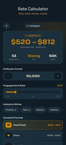 CreatorRate Screenshot 2 of 7