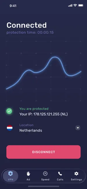 Super VPN Secure Proxy Master iPhone screenshot 3