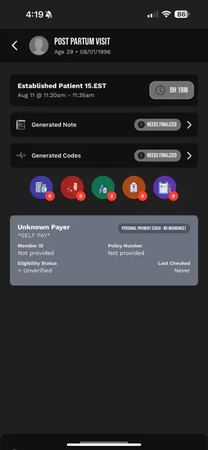 MyMedicalScribe screenshot 4