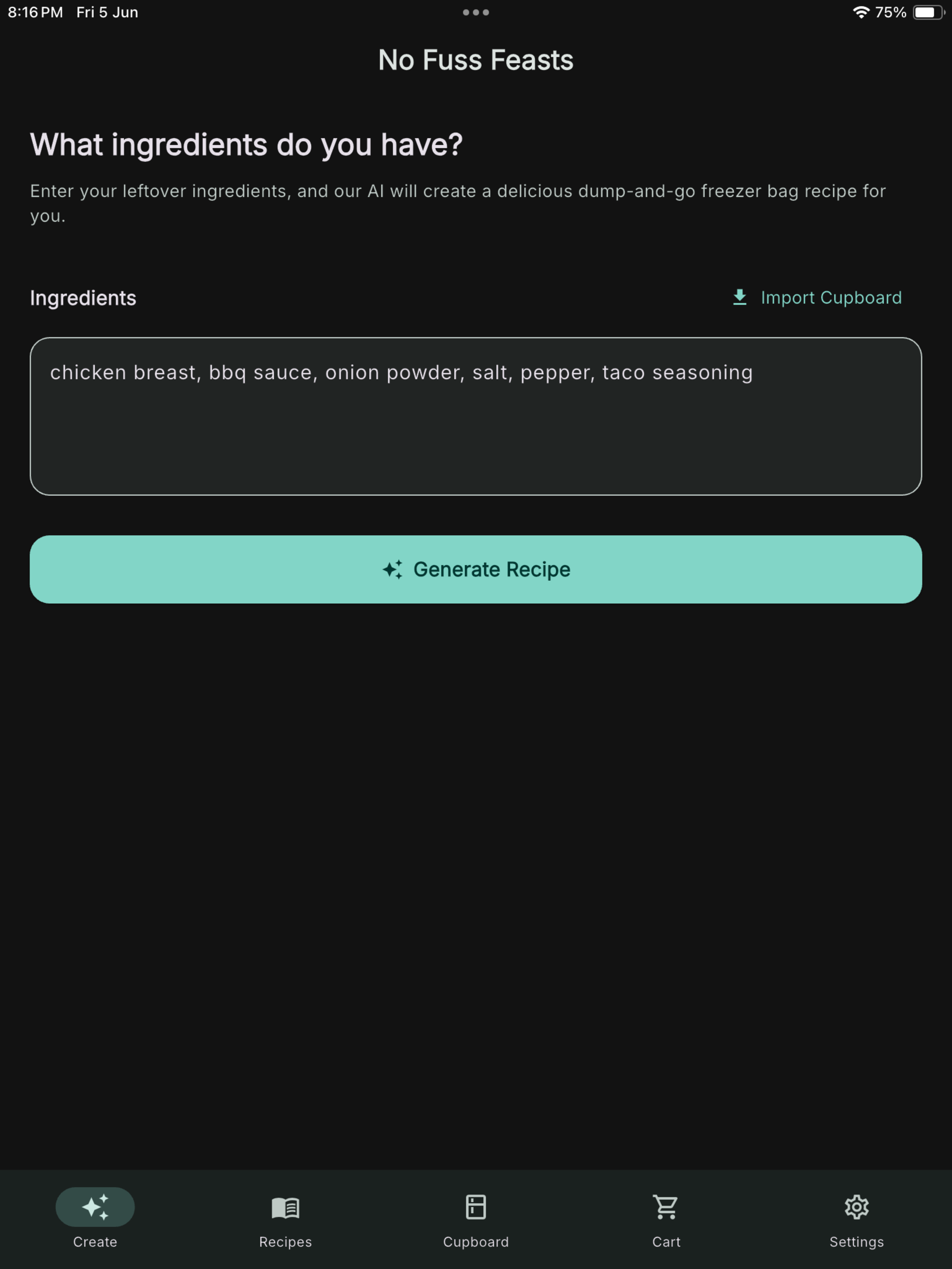 No Fuss Feasts screenshot 13