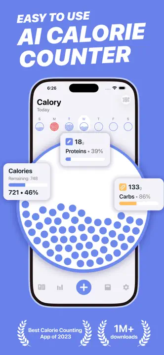 Calorie Counter - Calory AI: Screenshot 1 von 8