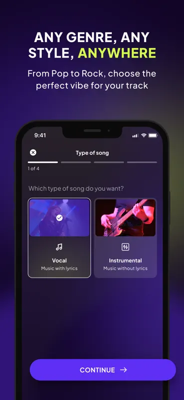 AI Songs: AI Music Generator screenshot 2 of 5