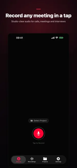 Pro Voice Recorder: AI Notes screenshot 1