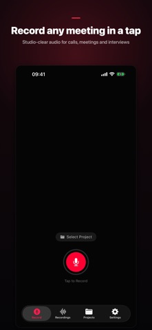 Pro Voice Recorder: AI Notes Screenshot 1 of 6