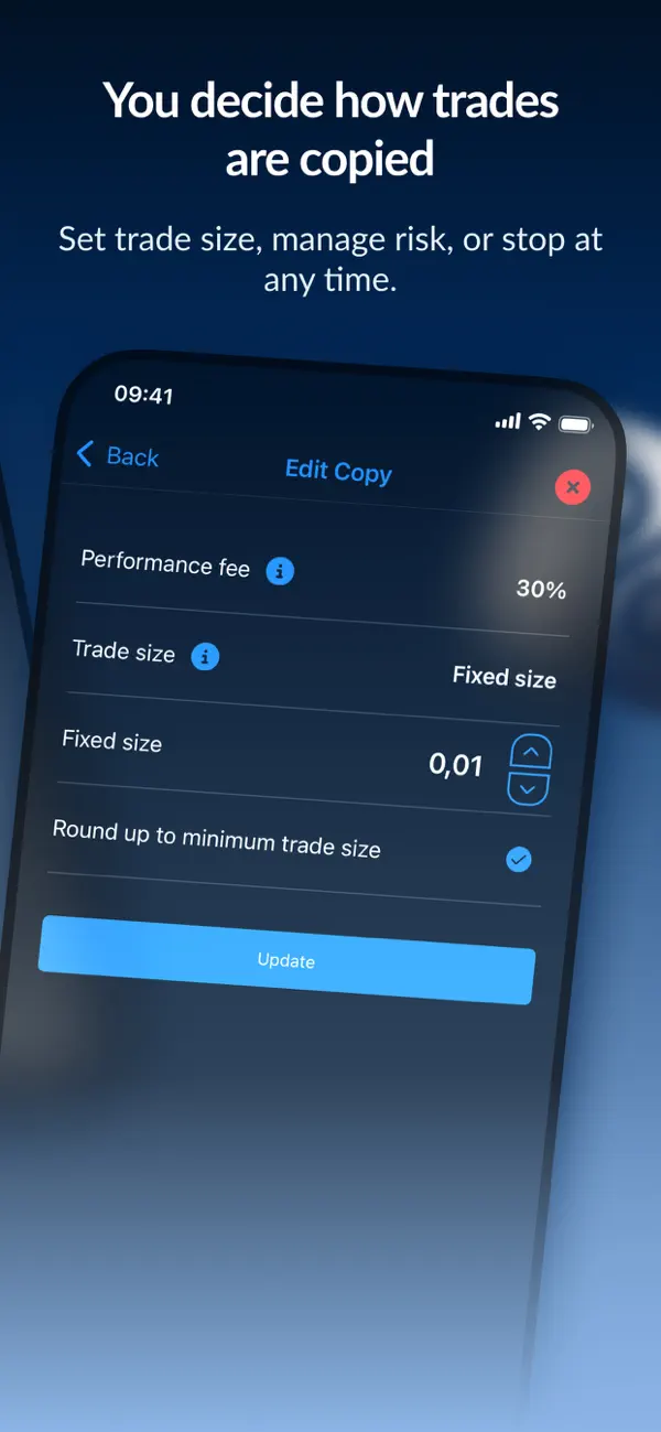 Screenshot #3 pour ActivTrades copytrading