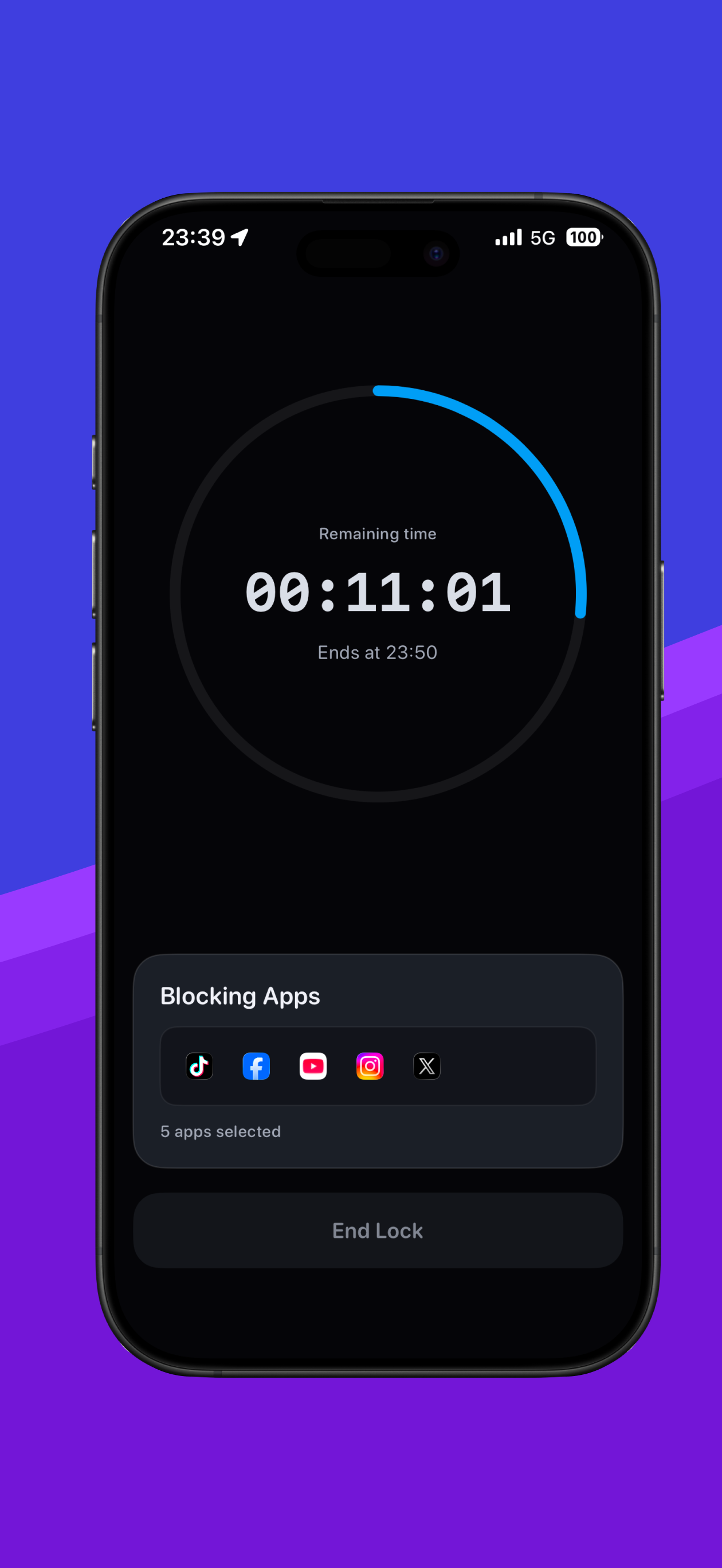Core Time: Strict App Blocker