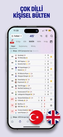 Dakika 45 Canlı Skor screenshot