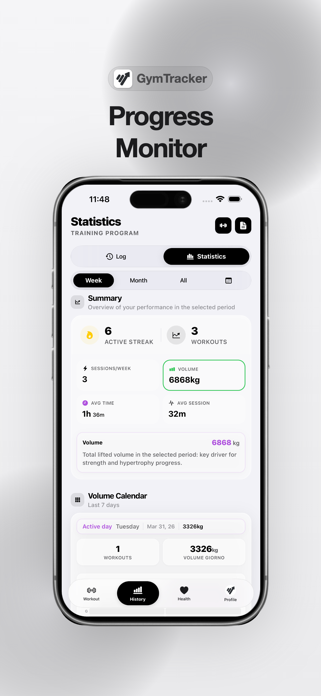 GymTracker - Smart Progress Screenshot 4 of 7