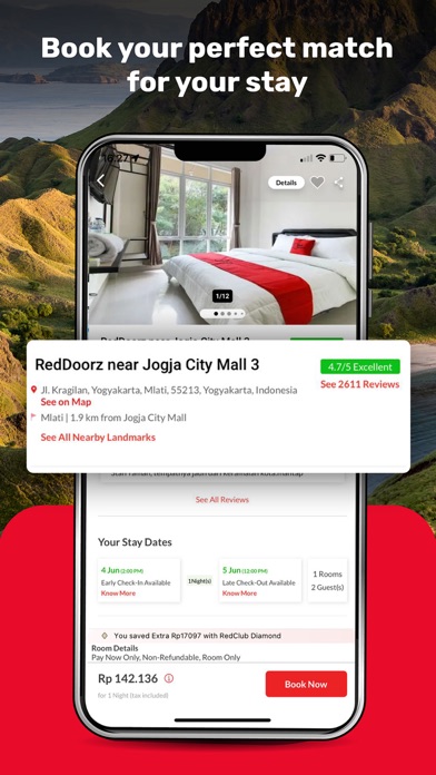 RedDoorz - Hotel Booking App Screenshot