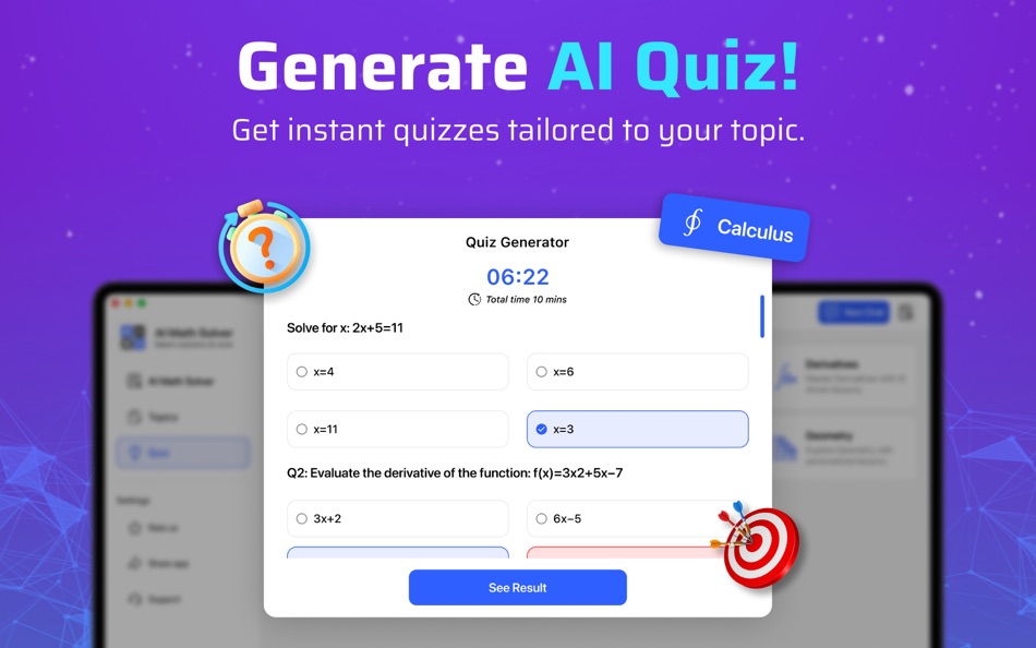 #5. MathifyAI - AI Math Solver (macOS) By: Subhan Dilawar