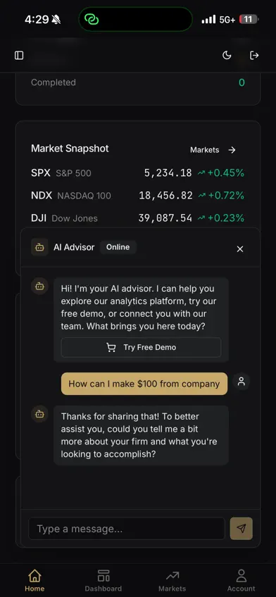 Northbound Meridian Analytics screenshot 4