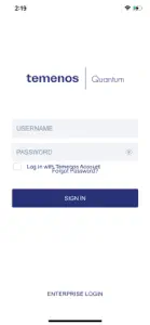 Temenos Quantum screenshot #2 for iPhone