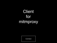 Mitmproxy helper by txthinking ipad bilder 2