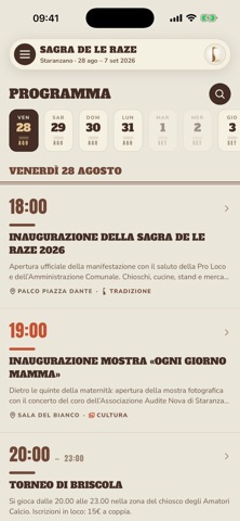 Sagra de le Raze iPhone screenshot 4