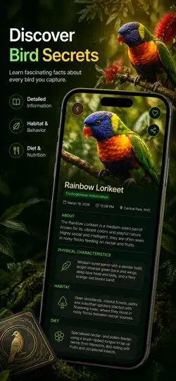 Screenshot von Birdex: Identify Birds & Calls auf dem iPhone 3