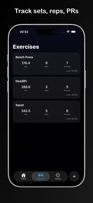 Gymnio - Workout Gym Tracker screenshot 2