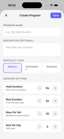 Pelvi - Kegel Exercise Trainer Screenshot 6 of 7