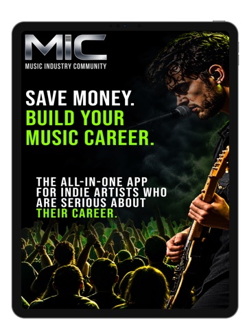 MIC - Music Industry Community iPad screenshot