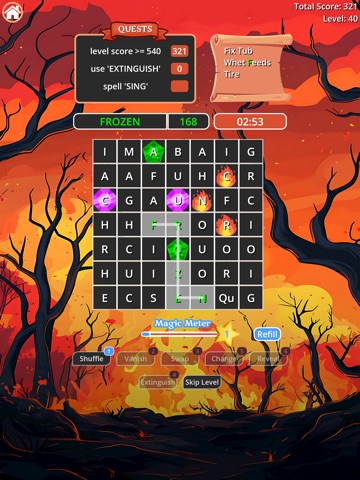 Wordcasters iPad screenshot
