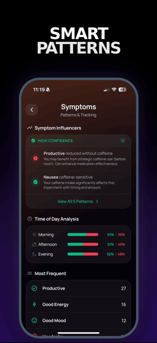 Nuro ADHD Medication Tracker Screenshot 7 of 8