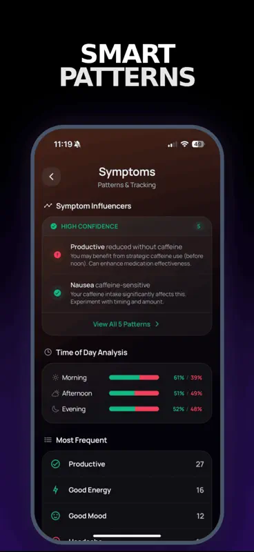 Nuro ADHD Medication Tracker screenshot 7 of 8