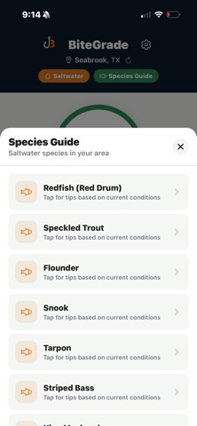 BiteGrade iPhone screenshot