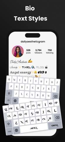 Text Fonts, Emojis & Symbols iPhone screenshot