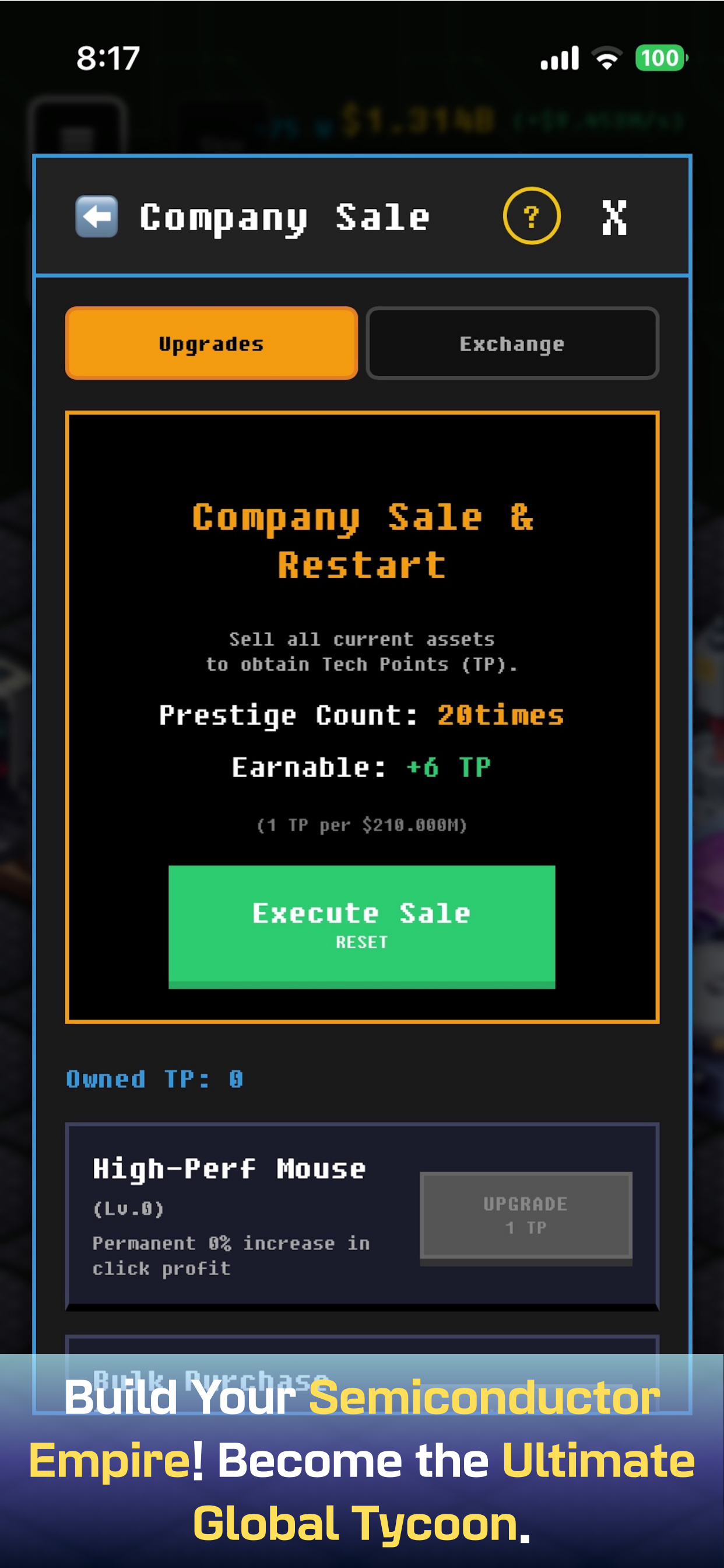 Grow Semicon: Idle Management