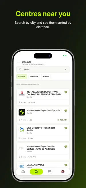Sporttia - Reserva tu deporte screenshot 2
