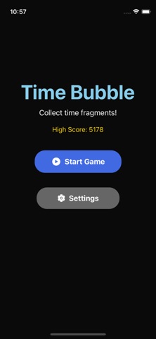 Time Bubble Game screenshot