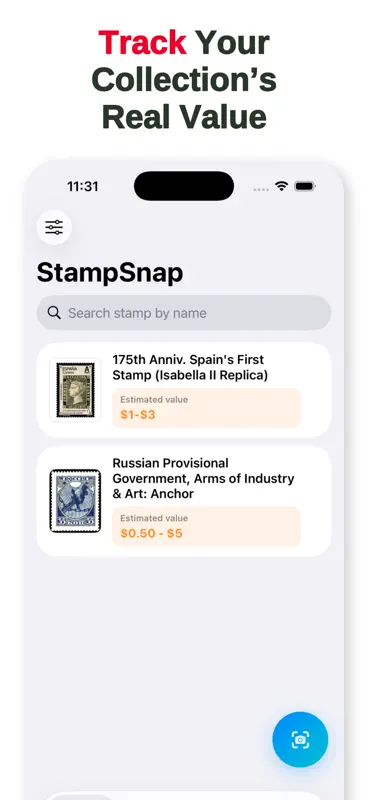 StampSnap: Identifier & Value screenshot 3 of 6