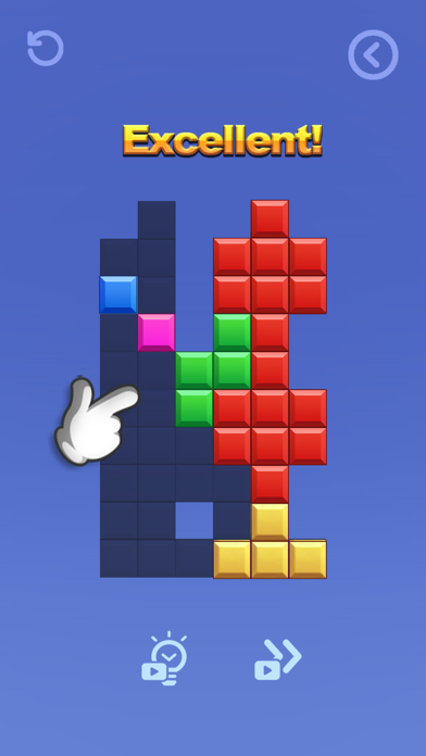 Flip Block 3D - Color Puzzleのおすすめ画像1