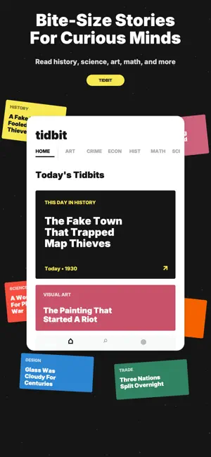 Tidbit: Daily Reads screenshot 1