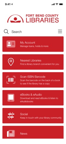 Fort Bend County Libraries TX Screenshot 1 of 6