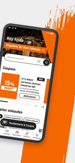 heyOBI: Alles machbar mit OBI iPhone screenshot 2