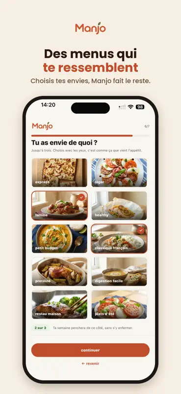 Manjo - Recettes & Courses screenshot 4 of 6