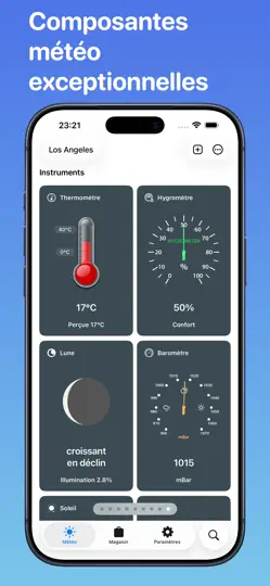 Capture d'écran de Météo Bot: Alertes Et Radar sur iPhone 4