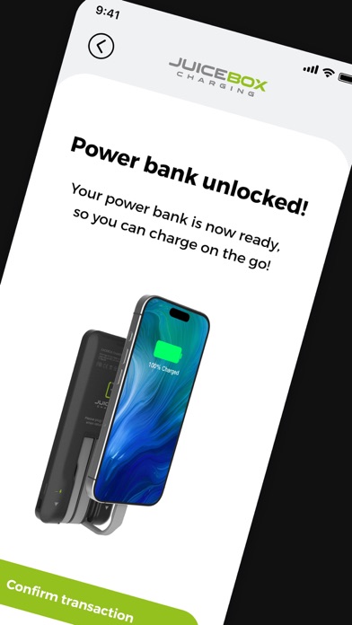 JuiceBox Charging Screenshot