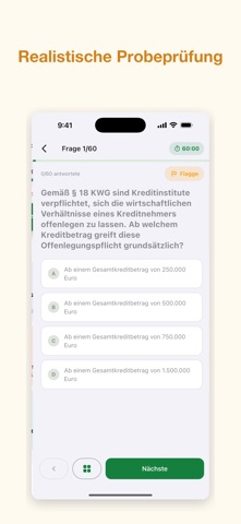 Bankkaufmann Prüfung 2026 iPhone screenshot