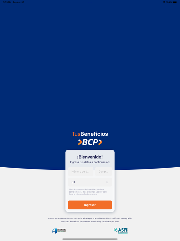 Screenshot #4 pour Tus Beneficios BCP Bolivia