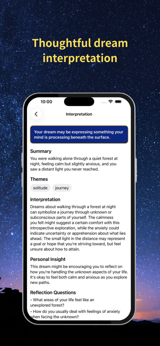 Dream Interpretation AI Screenshot 2 of 5