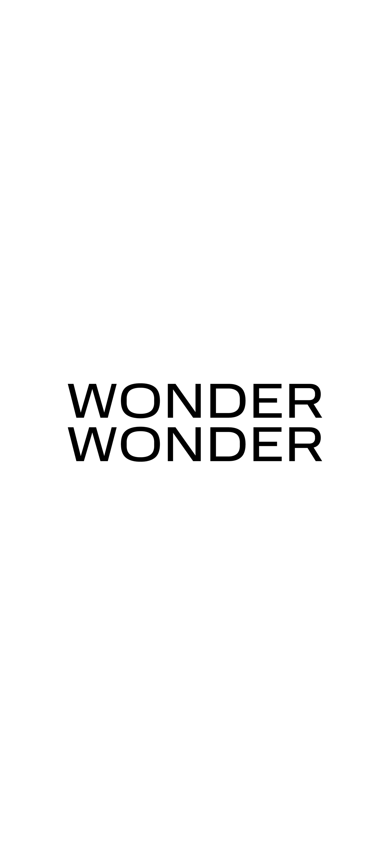 WONDER, WONDER!