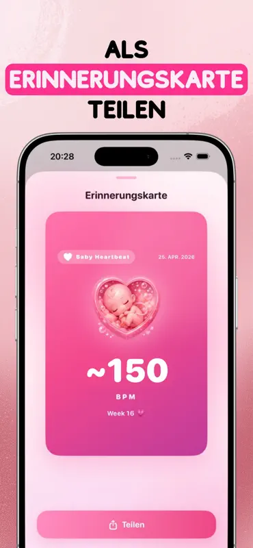Baby Herzschlag Hören - Pulsi screenshot 4 of 5