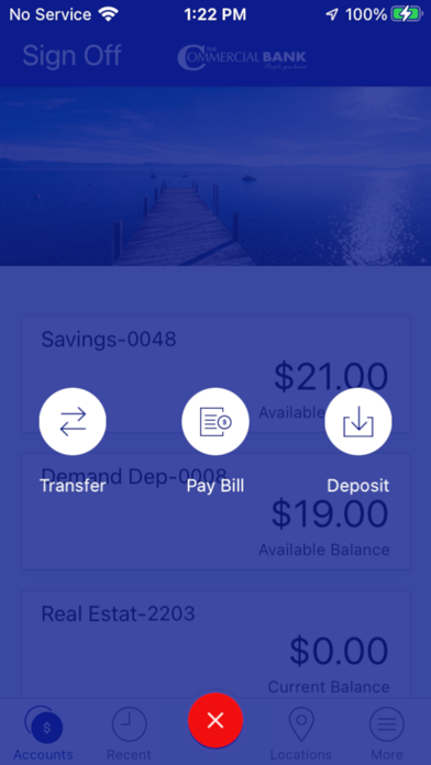 The Commercial Bank SC Screenshot